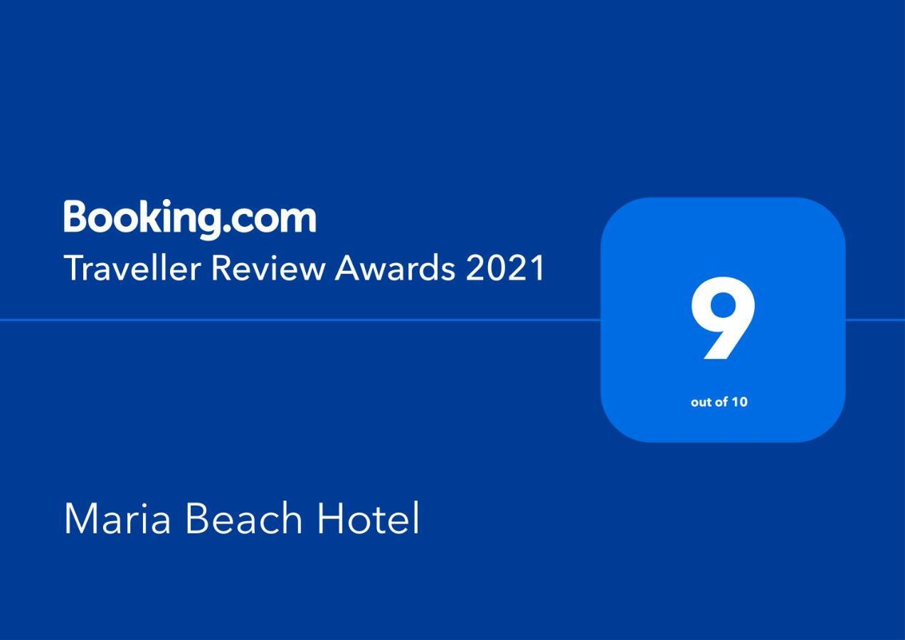 Maria Beach Hotel Киссамос Экстерьер фото