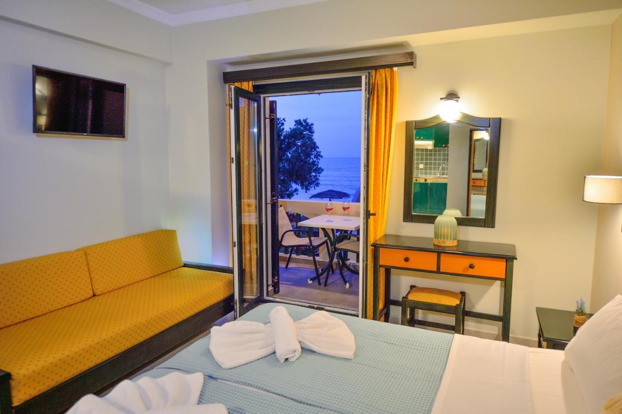 Maria Beach Hotel Киссамос Экстерьер фото