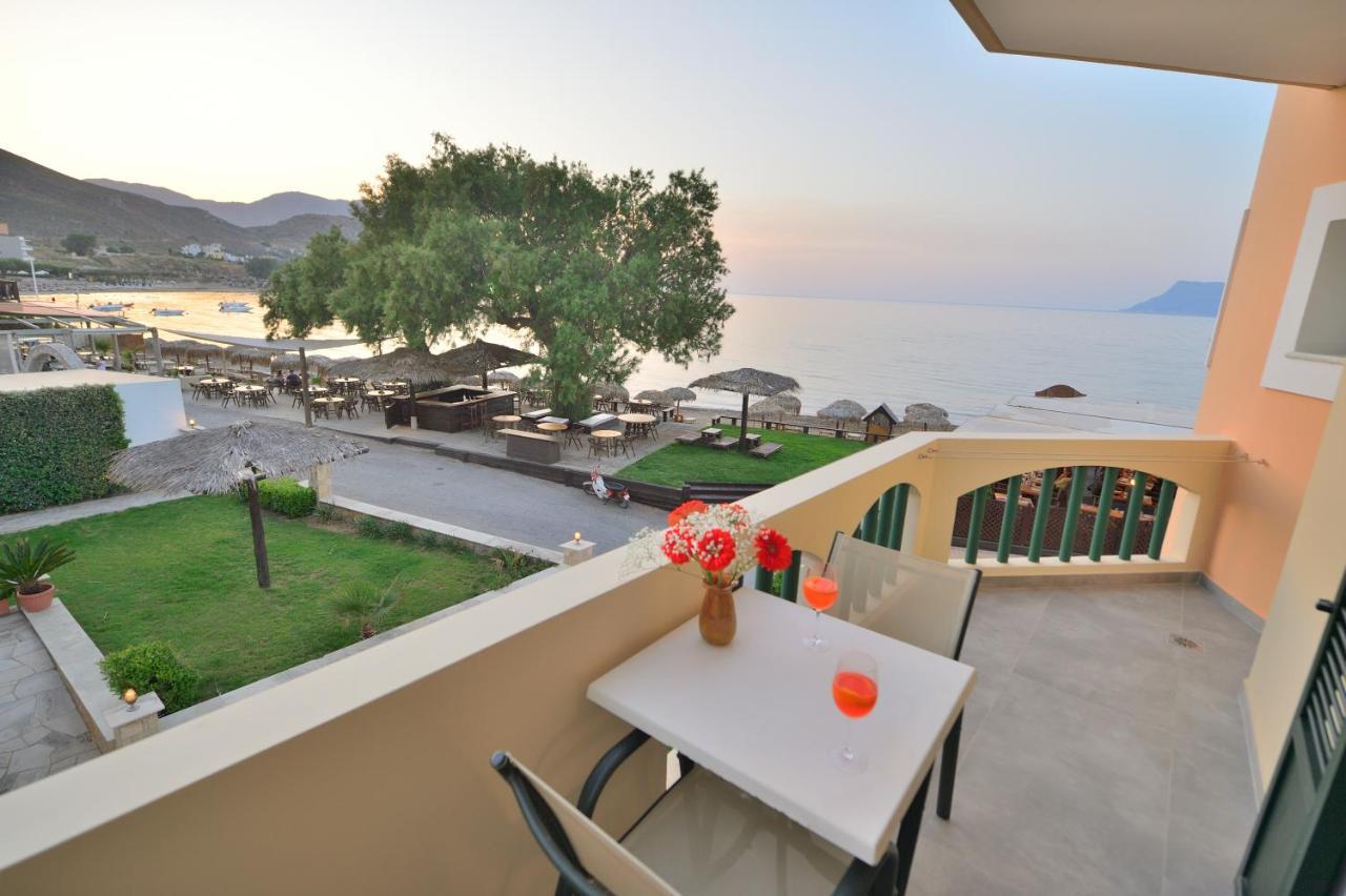 Maria Beach Hotel Киссамос Экстерьер фото