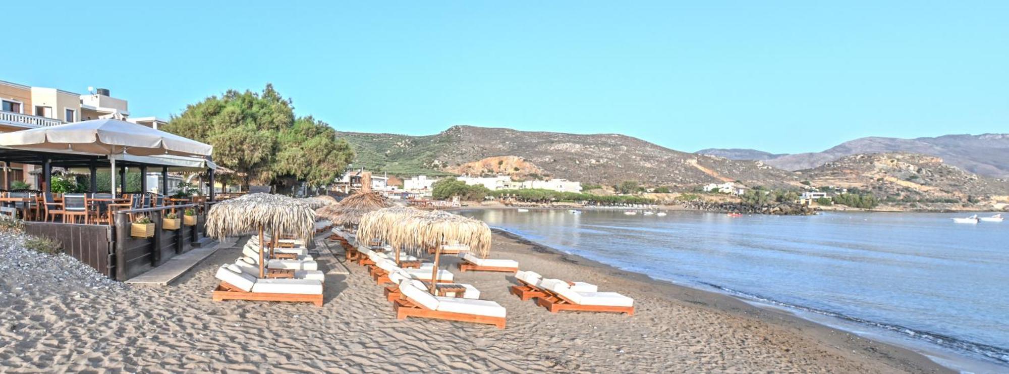 Maria Beach Hotel Киссамос Экстерьер фото