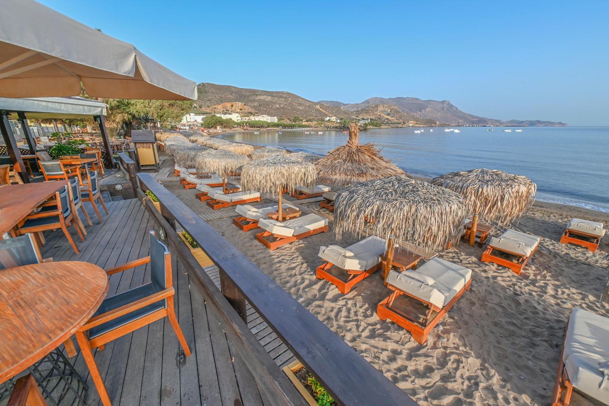 Maria Beach Hotel Киссамос Экстерьер фото