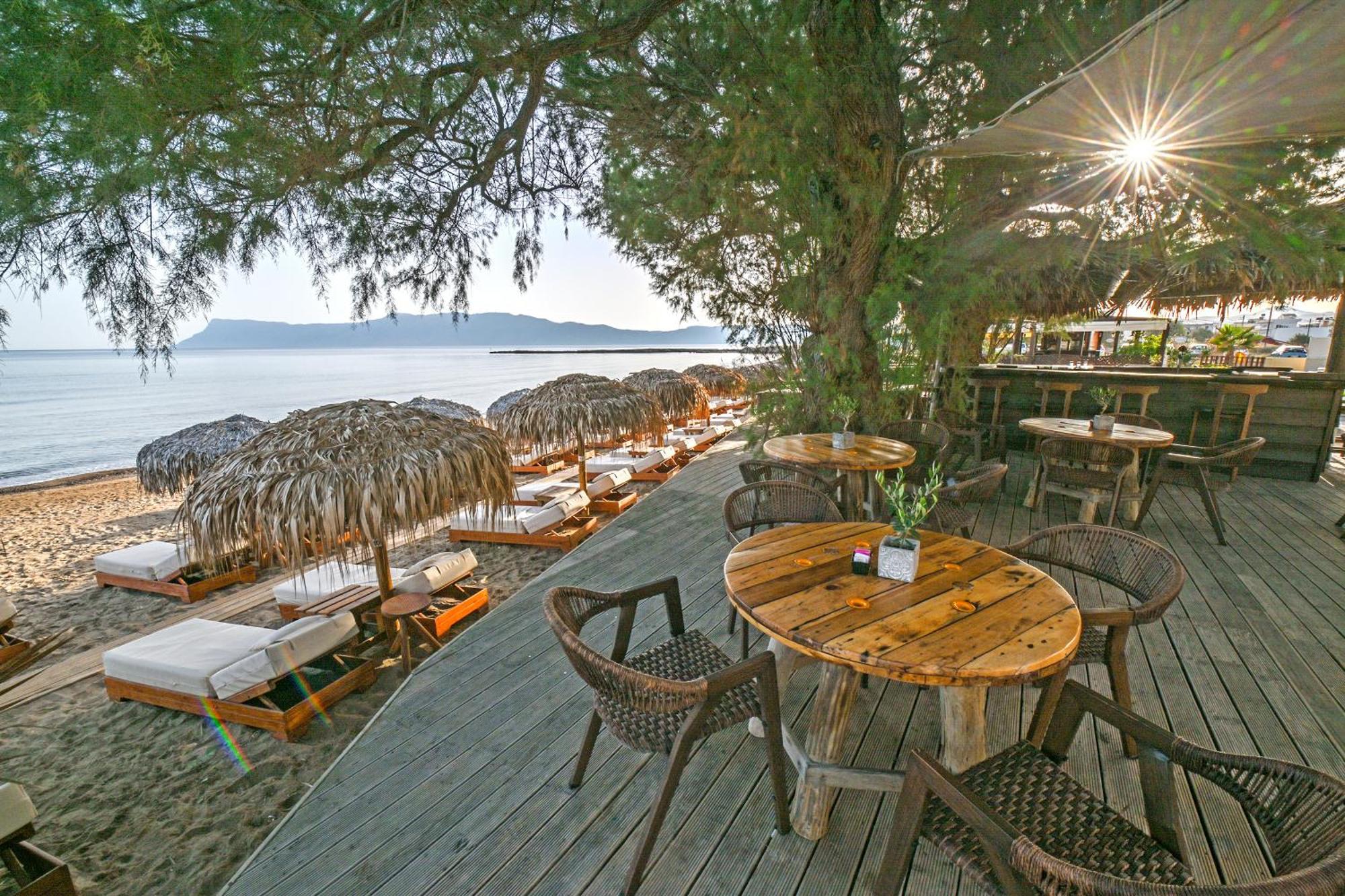 Maria Beach Hotel Киссамос Экстерьер фото
