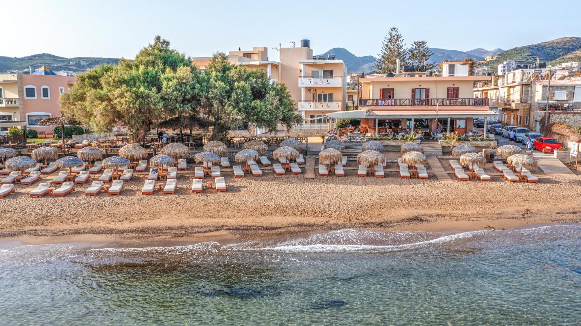 Maria Beach Hotel Киссамос Экстерьер фото