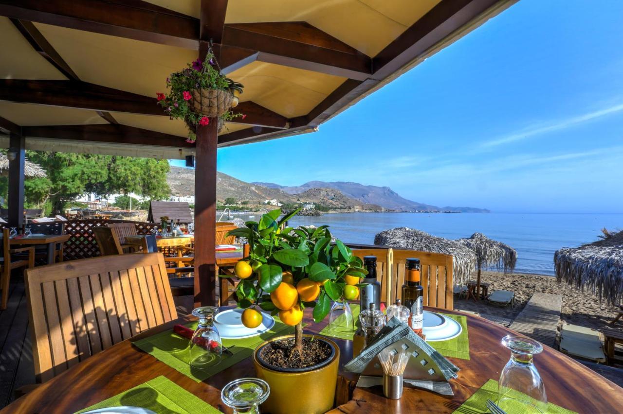 Maria Beach Hotel Киссамос Экстерьер фото